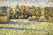 Camille Pissarro Landscape under the sun oil painting artist